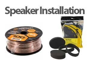 Speaker Installation Hardware and Parts