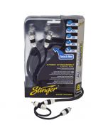 Stinger SI8217 8000-Series 17-Foot Car Stereo RCA Interconnect Cables