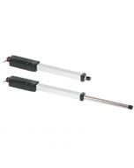 6104M Micro 12 Volt Linear Actuator - Open and Closed