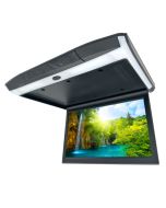 Accelevision ZFD156BN 15.6 inch Overhead Flip Down Monitor with HDMI Input Micro SD card reader and USB input
