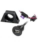 Metra AX-USBCHARGE Single 2.1 amp USB Charging Jack - Main