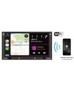 Dual DCPA701W 7" Double DIN Multimedia Receiver with Wireless Apple CarPlay & Android Auto - main