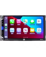 Dual DMCPA70 10.1" Media Receiver with Apple CarPlay, Android Auto and Over-sized Capacitive Display - Apple Carplay