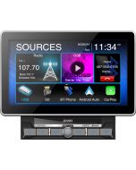 Jensen CAR1000 10" Media Receiver with Apple CarPlay, Android Auto and Over-sized Capacitive Display