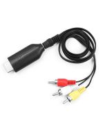 Quality Mobile Video HDMIV-3 HDMI to Composite Video/Audio Mirroring Adapter Cable
