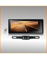 Tview RV808C 8.8 inch LCD rear view mirror monitor with License plate camera kit - Full kit contents