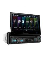 Soundstream VR-75B 7" Single DIN Flip Up DVD Receiver with Bluetooth 4.0 