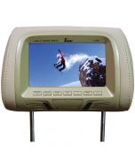 Tview T726PL-TN 7" Replacement Headrest with 2-Video Inputs