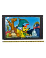 Tview TRP170 Universal 17 inch Metal Housed Raw LCD Monitor Module with RCA and VGA Video Inputs
