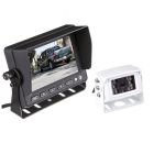Safesight SC5002W 5 inch LCD Monitor and White 120 degrees Wide Angle Weatherproof Camera - Complete system