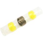 Accelevision 103SS Yellow 10 - 12 Gauge Heat Shrink With Solder Butt Connectors - 100 Pack