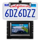 Audiovox ACA801 License Plate Mounted Backup Camera with Auto Trajectory Lines