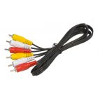 Quality Mobile Video AVC-3 Shielded Audio and Video Cables - 3 Foot
