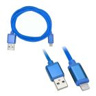 Axxess AX-LTNG-BL 3 foot USB to Apple Lightning Cable - Blue