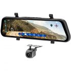 Boyo VTR93M 9.35” HD Rearview Mirror Monitor with Front Camera DVR and Backup Camera