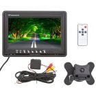 Safesight TOP-D9001 9" Universal LCD monitor with trigger wire - 2 Video inputs 