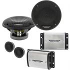 Image Dynamics CXS64V2 6-1/2" CXS Series 2-Way Convertible Component Car Speaker System 