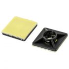 Install Bay CTM34 Adhesive Backed Cable Tie Mount 3/4 Inch x 3/4 Inch - 100 Pack