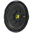 Kicker 44CWCD124 CompC 12 inch Subwoofer - 4 ohm Dual voice coil
