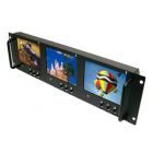 Accelevision LCDRM563 Rack Mount 5.6" Display 3-Screen LCD Monitor