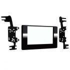 Metra 95-8250 Double DIN Dash Kit for 2015 - and Up Toyota Sienna - Black finish