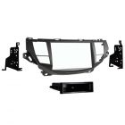 Metra 99-7807 Single or Double DIN Dash Kit for 2008 - 2012 Honda Accord Crosstour with Navigation - Dark Charcoal