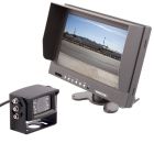 Safesight SC99002 Universal 9 inch LCD Monitor and Heavy Duty Commercial RV Back Up CCD Camera System with120 degrees Wide Angle Weatherproof Camera
