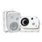 Pyle PDWR30W 3.5" Indoor/Outdoor Waterproof Speakers White