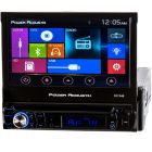 Power Acoustik PD-724B 7" Single DIN Car Stereo Receiver w/ Flip Up Monitor
