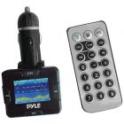 Pyle PLMP3C31B Wireless USB/SD Card FM Modulator/Transmitter with Bluetooth Hands Free Kit