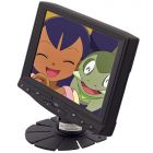 Quality Mobile Video CVFQ-E123 Universal 7 Inch Touchscreen LCD Monitor with VGA, HDMI, AV Inputs and Pedestal Stand