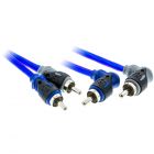 Raptor R4R17 17 Foot Car Stereo RCA Interconnect Cables