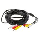 Safesight CAM-RCA-10M Double Shielded RCA Audio / Video / Power Cable - 33 foot