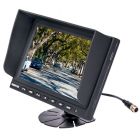 Safesight TOP-SS-009L 9 inch Monitor with 2 Audio/Video Inputs for Back Up camera 