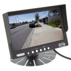 Safesight TOP-SS-D7001Q Universal 7 inch Quad Screen Monitor with built in sun shade