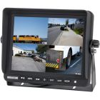 SafeSight TOP-SS-D8001Q 8" Commerial Backup Monitor - 4 Video inputs - Quad screen