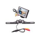 Safesight SC0301-SC3102 3.5" Reverse back up monitor with license plate mount reverse camera