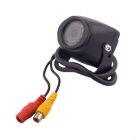 Safesight SC0103NR RV and Commercial Round Back Up Color CCD Camera with RCA Connector and Selectable Reverse Non-Reverse Image