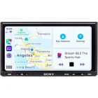 Sony XAV-AX7000 Double DIN Digital Receiver with 6.95" Capacitive Touchscreen Display, Apple Carplay, Android Auto and High Powered 100W Amplifier 