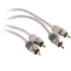 T-Spec V10RCA-102 10 Foot V10 Series Two-channel RCA Audio Cable in Matte Pearl