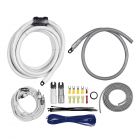 T-Spec V10-0RAK Universal RCA Cable 0 Gauge V10 Series Amplifier Installation Kit for Vehicles with up to 5200 watt system
