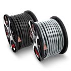 T-Spec V12PW-1050 Universal 50 Feet 0 Gauge V12 Series Power Wire in Matte Silver for Vehicles