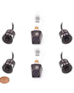 Boyo 6 camera kit for VTM35x3 Rearview mirror monitor - (VTK301HD - VTK230HD)