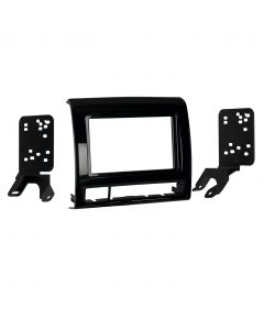 Metra 95-8235CHG Charcoal Double DIN Installation Kit for Toyota Tacoma 2012-Up Vehicles