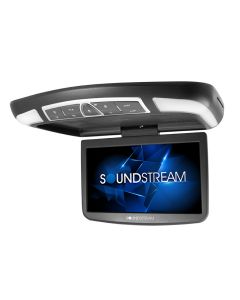 Soundstream VCM-138H 13" Overhead DVD Player with HDMI input, 3 Interchangeable Color Skins and LED Accents