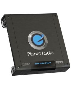 Planet Audio AC1000.2 Anarchy Mosfet Amplifier 2-Channel 1000W max 700W x 1 @ 4 Ohm Bridged 350W x 2 @ 2 Ohm