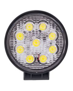 Quality Mobile Video LL27WAF 4.5 inch Round 60 Degree Flood Light with 9 High Power LED's and 27 Watts of Power