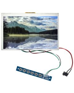 Quality Mobile Video LCD7WHDMIN 7" Raw LCD monitor with VGA input and HDMI input