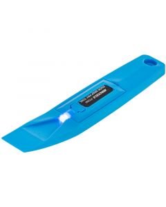 Quality Mobile Video PT200 Blue Plastic Pry Tool with Built In Flashlight