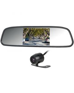 Accelevision RVM43CLIPK 4.3 inch Rearview Mirror Monitor with Mini Backup Camera